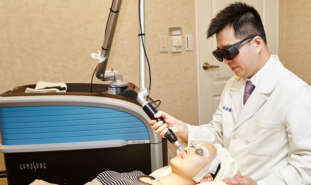 皮秒雷射-蜂巢皮秒雷射推薦-除斑-皮秒除刺青-皮膚管理專家吳柏毅醫師-雙皮秒