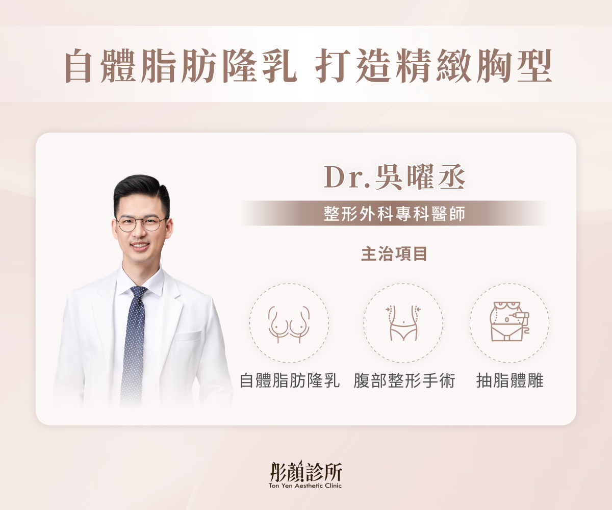 彤顏診所整形外科吳曜丞醫師介紹